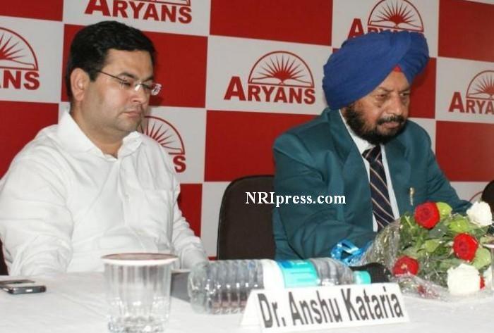 Ex CBI Director S.Joginder Singh visited Aryans Campus